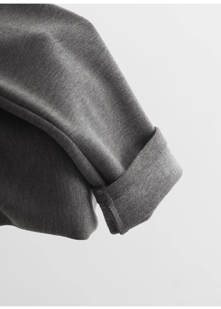 No Sagging, Slimming Effect Without Tightness, Brushed Cashmere Mid-High Waist Leggings, Shark Pants, Yoga Pants, Suitable for Layering or Wearing Alone