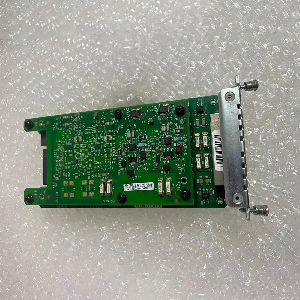 Placa de expansão do roteador Switch NIM-4FXO