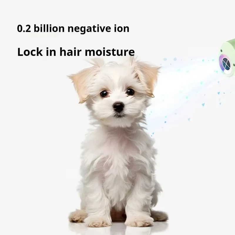 LSQ-A3E Neck Hanging Anion Pet Grooming Hair Dryer High Power Energy Saving Silent 220V U Shaped Household Pet Salon Use