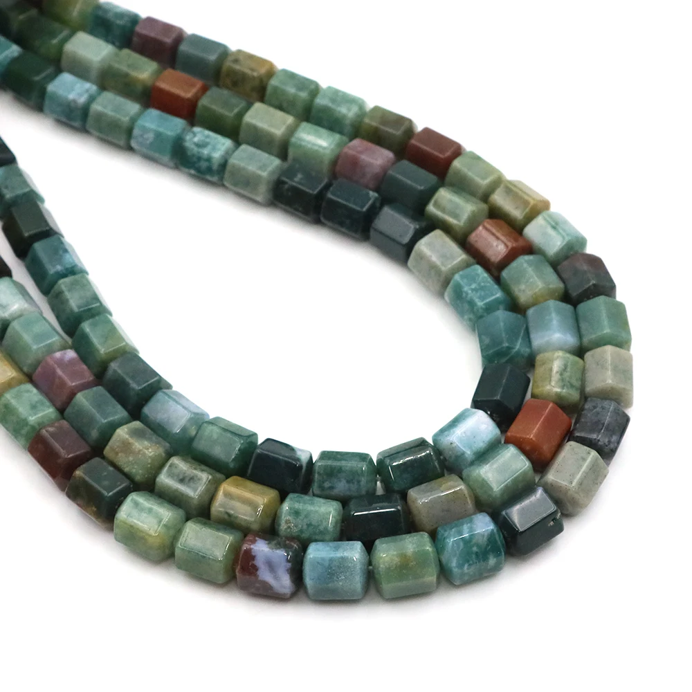 8x10mm Natuursteen Facet Kraal Agaat Amazoniet Losse Spacer Kralen Healing Crystal voor Sieraden DIY Maken Armband accessoires
