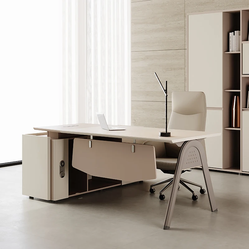 Modern Computer Office Desks Corner Luxury Minimalist With Drawers Office Desks Manager Storage Furniture Er Arbeitet LLOD