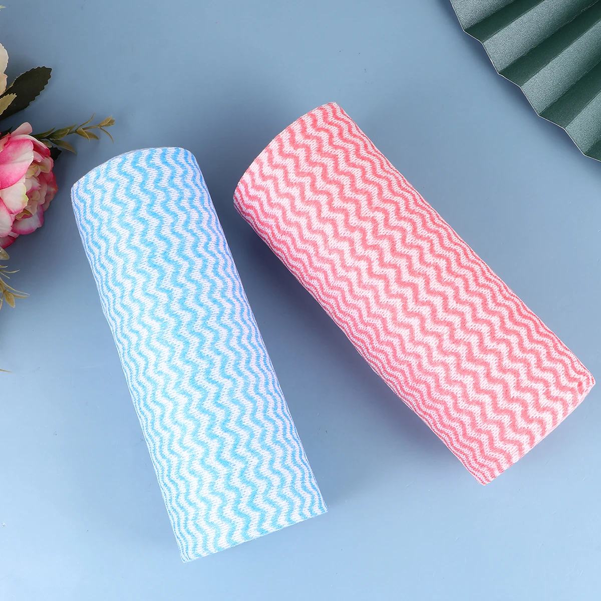 

100pcs Eco Friendly Dish Cloth Multi Purpose Disposable Cleaning Cloth For Kitchen Home Restaurant Use Absorbent Random