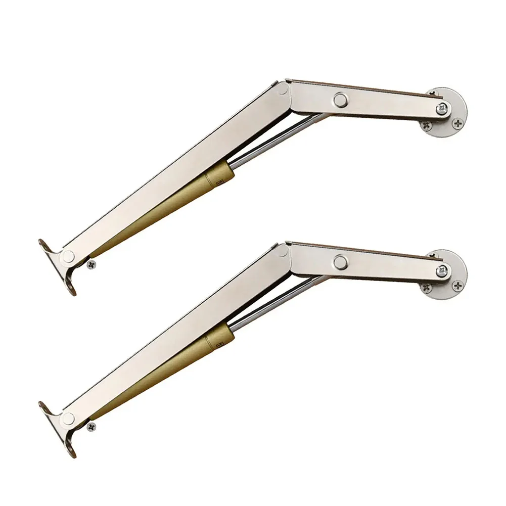2pcs Hydraulic Telescopic Support Rod for Cabinet Door Balancing and Flip-Up Stability with Low Maintenance Design