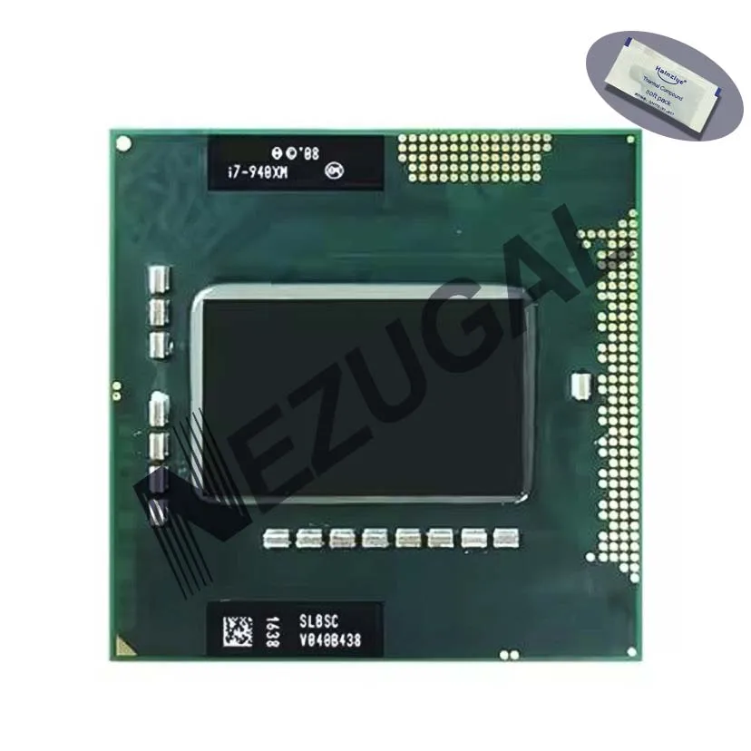 I7-940XM I7 940XM SLBSC 2.13 Ghz Quad Core 8M 55W PGA988 CPU processor