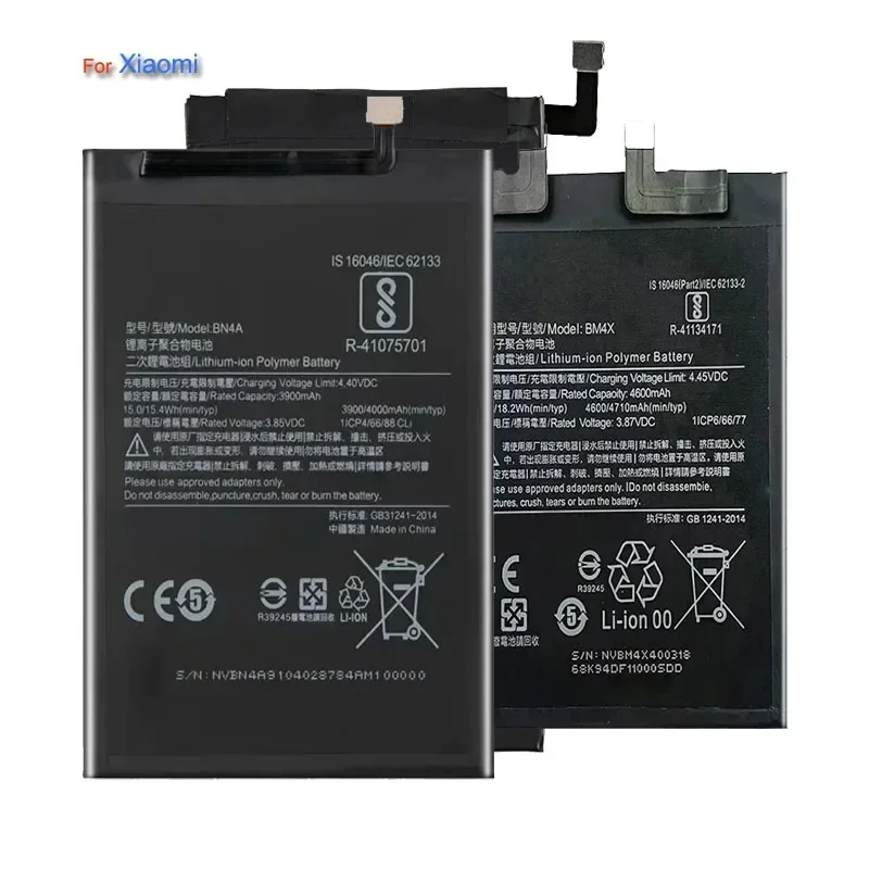 Tablet Replacement Battery miPad BM60 BM61 BM62 BN60 BN80 pad Battery For Xiaomi mi Pad 1 2 3 4 Plus Pad1 Pad2 Pad3 Pad4 Plus