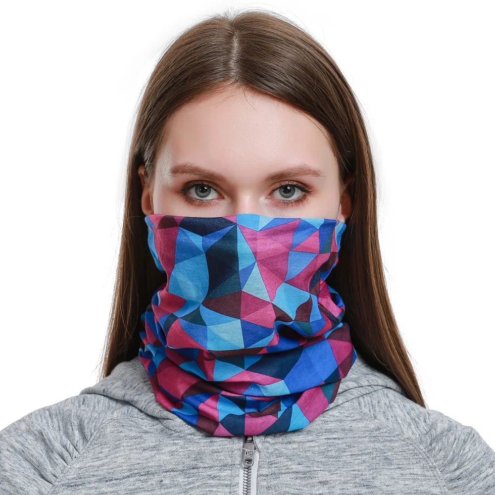 Rohrförmige nahtlose Bandanas Unisex gestreiftes Kopftuch für Frau Mann taktische Gesichtsmasken Radfahren Stirnband Sturmhaube männliche Kopfbedeckung – Detail 8
