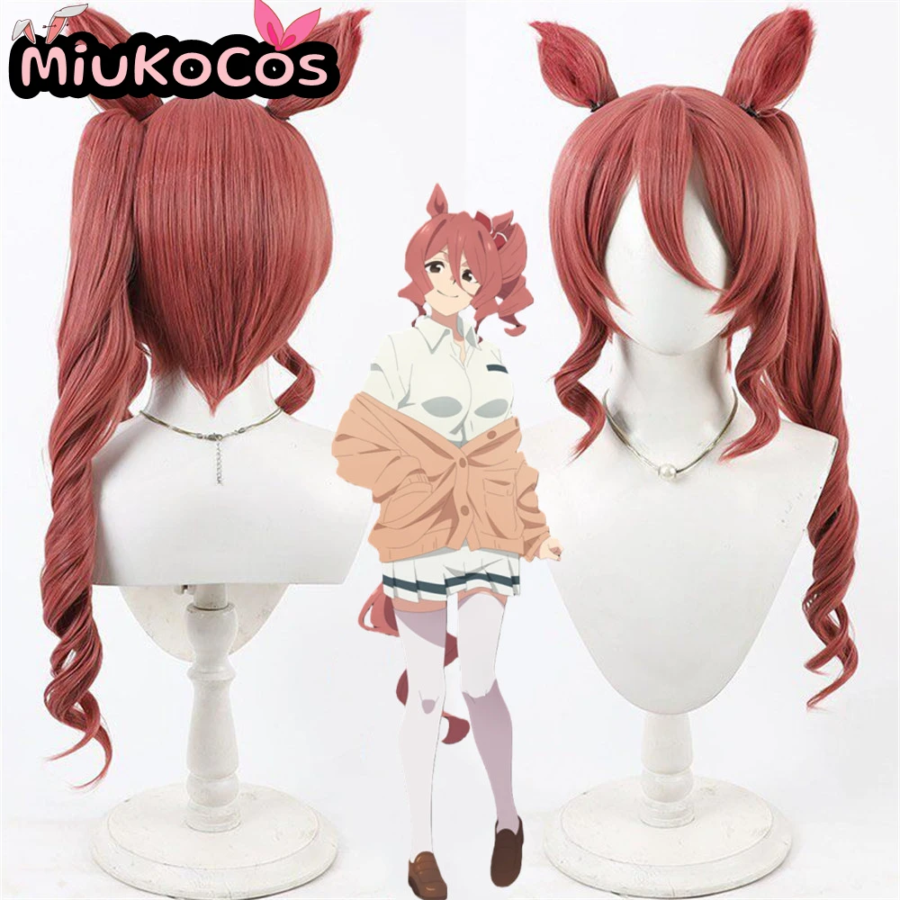 

В НАЛИЧИИ: Парик для косплея Norn Ace с ушками и хвостом, MiukoCosplay, для игры Umamusume: Pretty Derby.