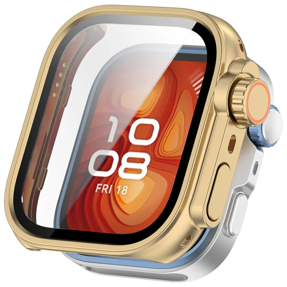 1 шт. защитный чехол из закаленной пленки, забавные аксессуары для HUAWEI WATCH FIT 4 Pro, преобразование внешнего вида в Ultrta2