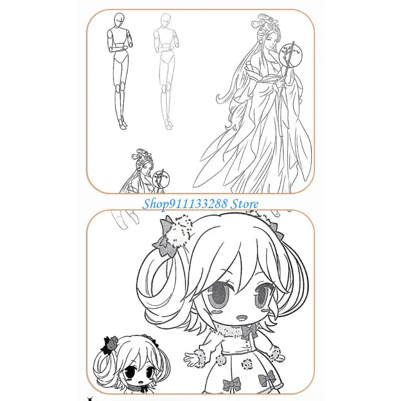 G88D Libro da disegno multiuso per fumetti Pagine in carta premium per matita e inchiostro