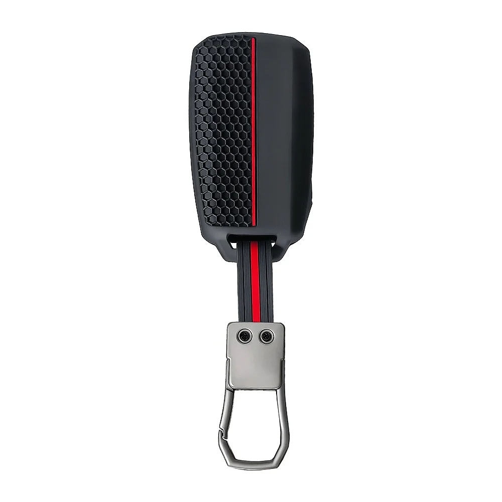 Silicone Remote Key Fob Ring Case Cover for Renault Pickup Truck Lorry Gama Series T C K Ignition Euro 4 Button Car Key Shell view 5