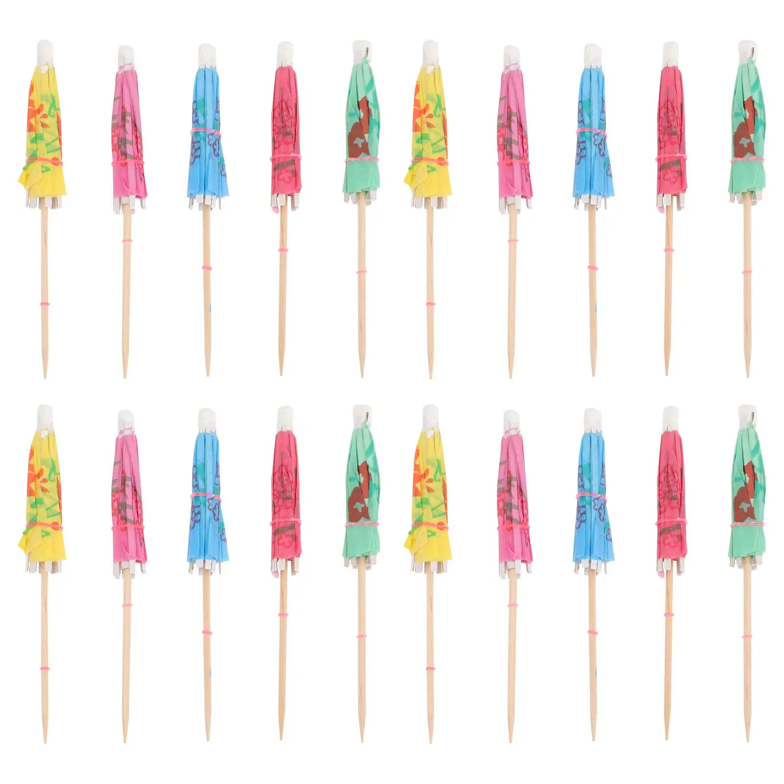

144 Pcs Cocktail Umbrella Decoration Umbrellas for Drinks Toothpick Paper Sticks