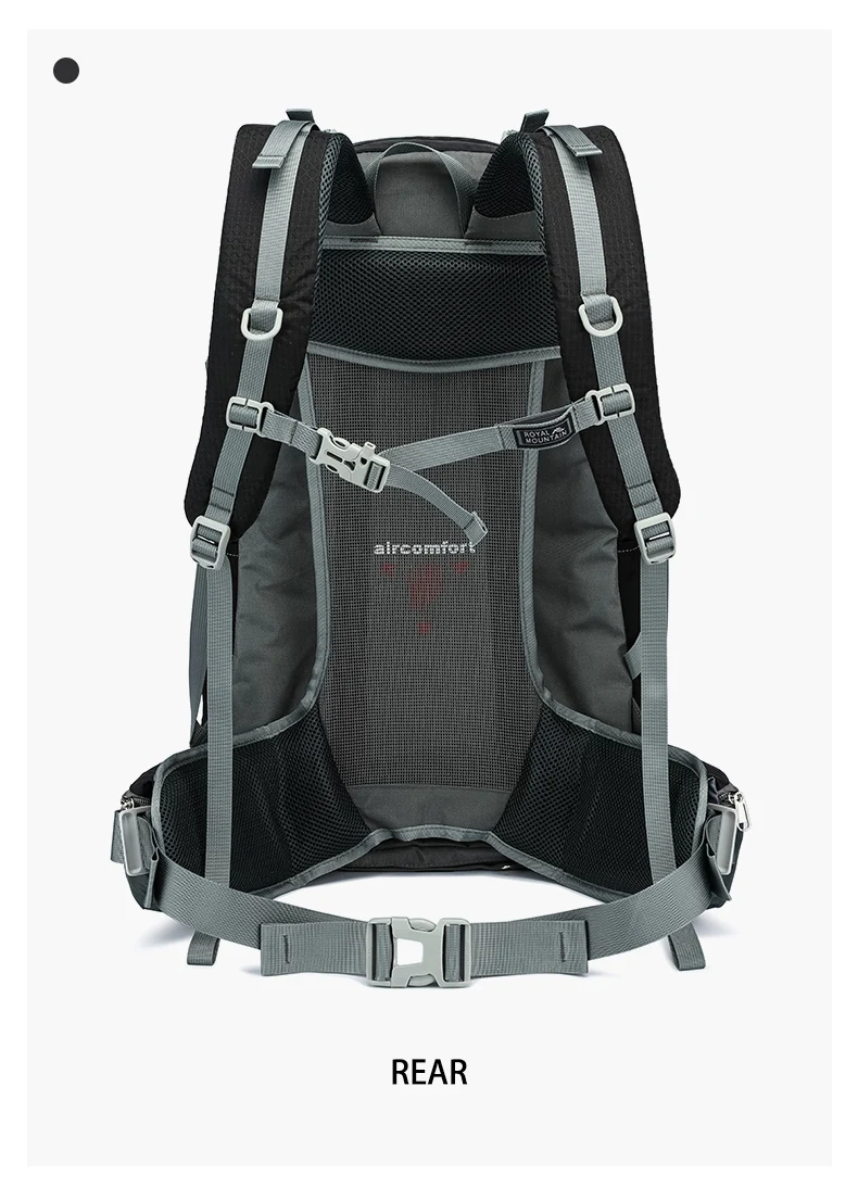 45l Outdoor-Kletter rucksack Federung große Kapazität Camping Reisen multifunktion ale wasserdichte leichte Schulter rucksack – Detail 9
