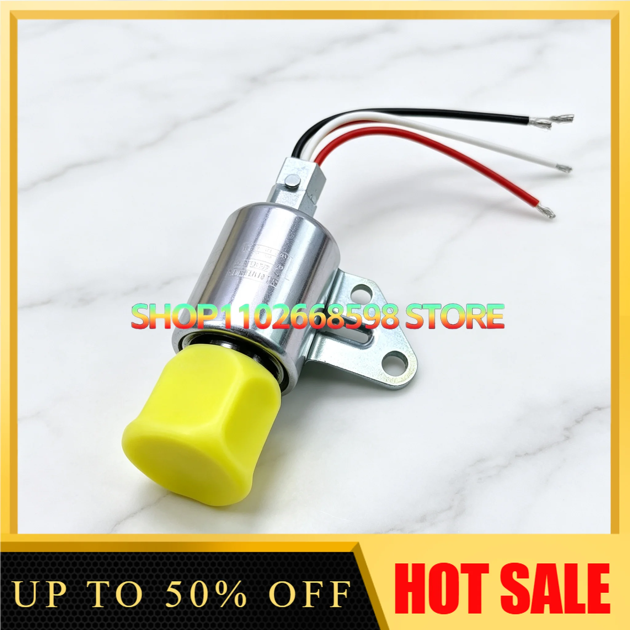 Excavator Accessories Engine Flameout Solenoid Valve 12V Flameout Switch 1756ES-12SULB1S5