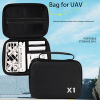 Portable Storage Bag Camera Protective Case Flying Camera Waterproof Travel Handheld Box Compatible For HOVERAir X1 Accessories