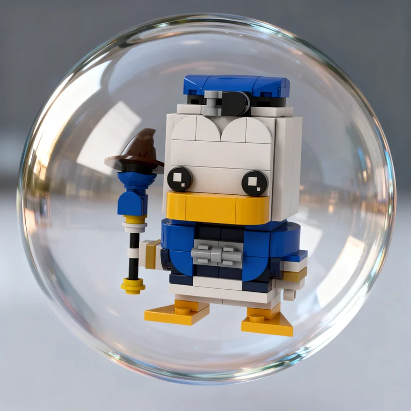 

Набор из 550 деталей MOC: Сора, Дональд, Гуфи — Модель Brickheadz. Конструктор. Подарок. Креативная коллекционная модель для демонстрации. Премиум-класс для взрослых.