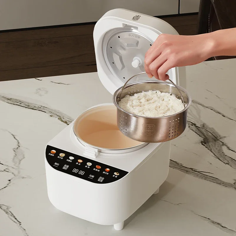 Rice cooker household small low-sugar rice cooker rice soup separation new sugar control effect 2L mini cooking pot electric