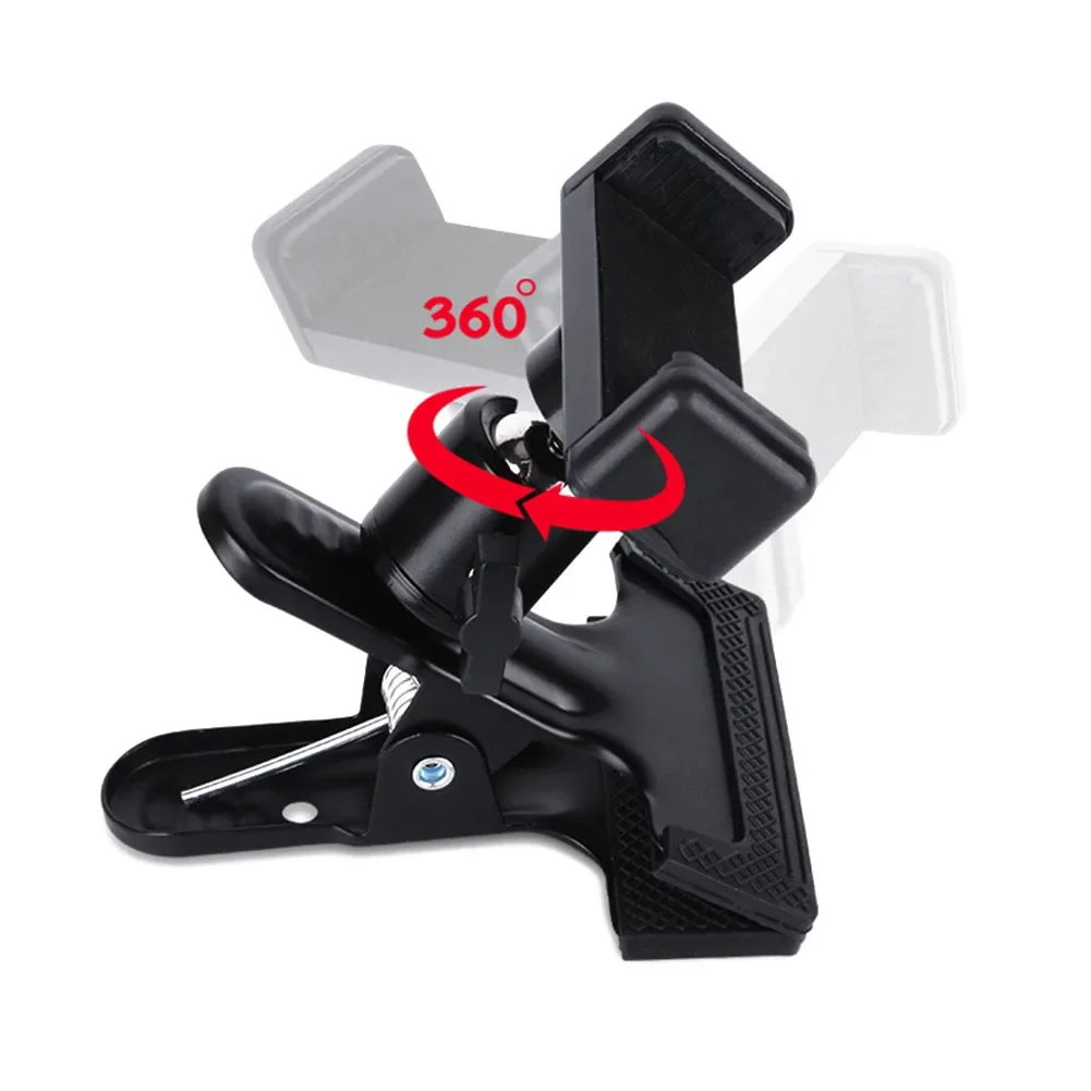 Guitar Head Clip CellPhone Holder Desktop Stand Guitar Parts For Live Streaming Musical Holder Guitar Playing Or Singing