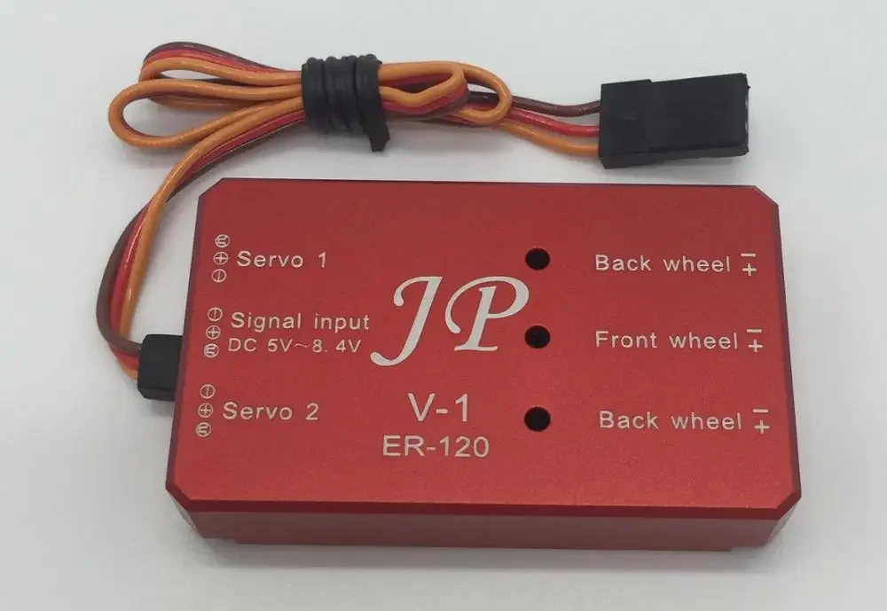 JP-controlador de tren de aterrizaje retráctil de Metal, ER120 ER150 V1 y V2 para avión de ala fija RC