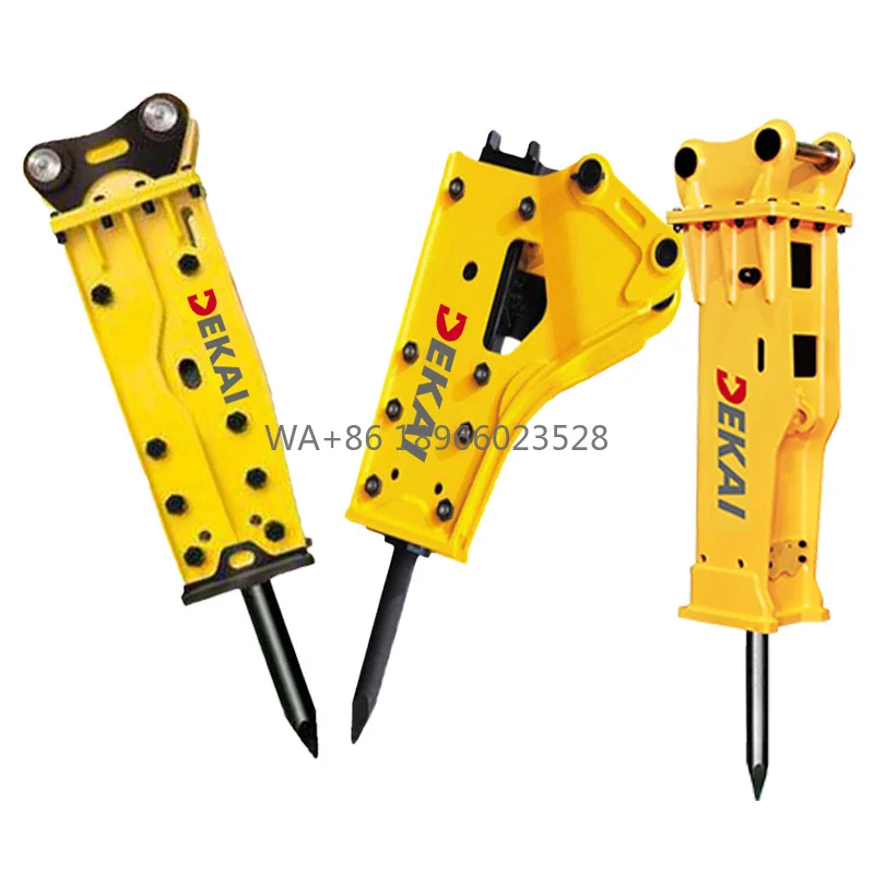 Tipo silencioso de caja de martillo hidráulico hidráulico HB20G para excavadora mediana