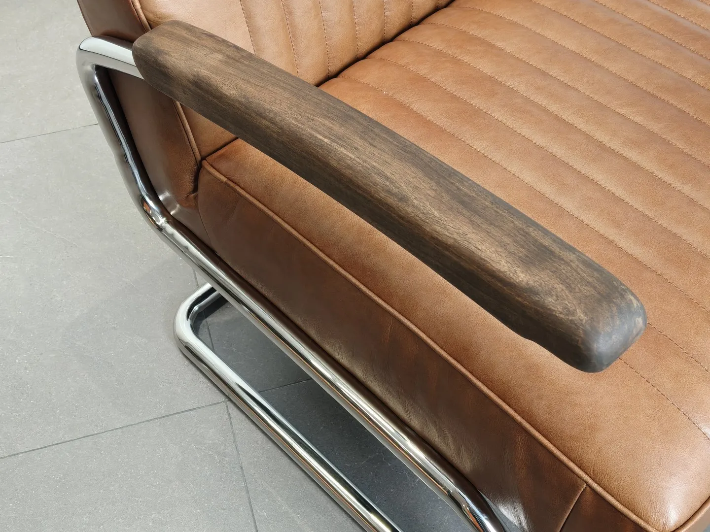 Stainless steel base living room chair leisure chair YH-258