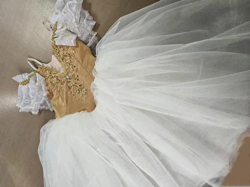 Imagen 2 del producto Vestido tutú de Ballet Profesional para adultos, mujeres y niñas, vestido largo de bailarina, traje de baile de cisne, falda de Ballet, ropa