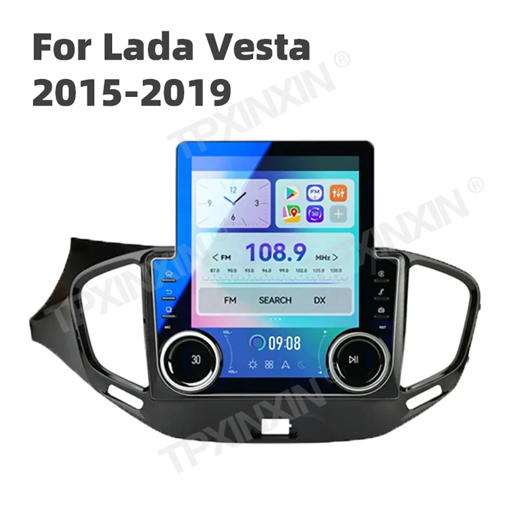 9.7 Inch Screen Car Radio For Lada Vesta 2015-2019 Android Auto GPS Navigation Multimedia Video Stereo Receiver Head Unit
