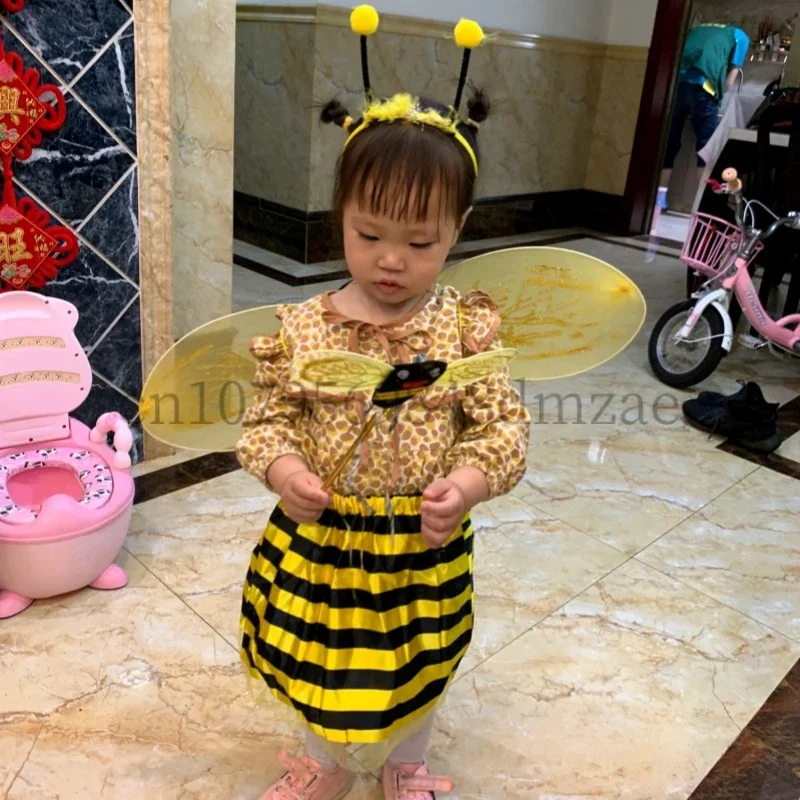 Children's Cospaly Costumes, Bee Wing Angel Sets, Stage Costumes, Birthday Outfits, Party Fancy Dresses, Cospaly Costumes