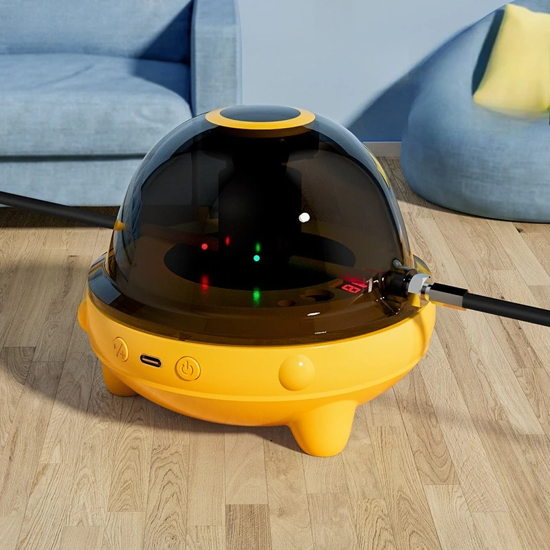 

Children's intelligent rope machine fun interactive remote control automatic music jumping sports rope machine