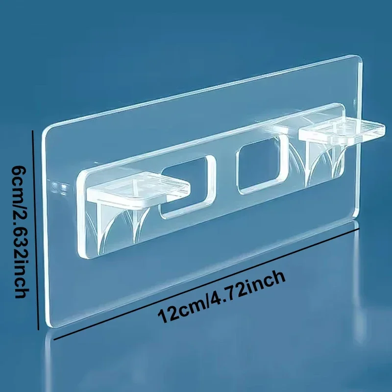 6/12pcs Wardrobe Divider Brackets Non-Marking Sticky Kitchen Cabinet Divider Brackets Anti-Side Slip Layer Support Brackets