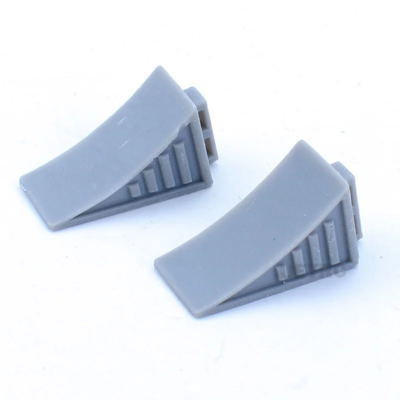 2pcs RC Truck Model Car Skid Wheel Chock for 1/14 Tamiya SCANIA 770S R620 VOLVO BENZ Arocs MAN TGX LESU Car Accessories