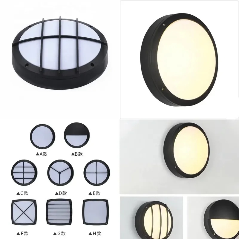 for  IP65  LED  Light Waterproof Indoor Outdoor Garden Baffle Porch Balcony Wall Lamp