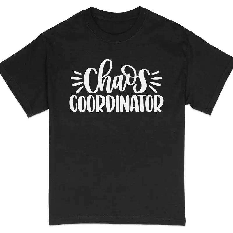 تي شيرت مضحك للجنسين 100% بوليستر، صورة خلفية سوداء صلبة، قميص علوي بأكمام قصيرة يسمح بالتهوية، تي شيرت برقبة دائرية #1