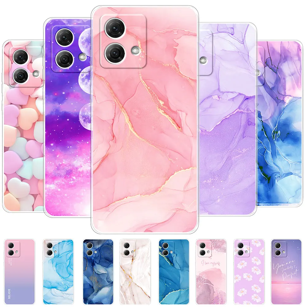 Para Moto G84 Moto G54 Funda de silicona transparente suave Funda de teléfono para Moto G73 G72 G71 Funda Coque para Motorola G62 G60 G60S Funda