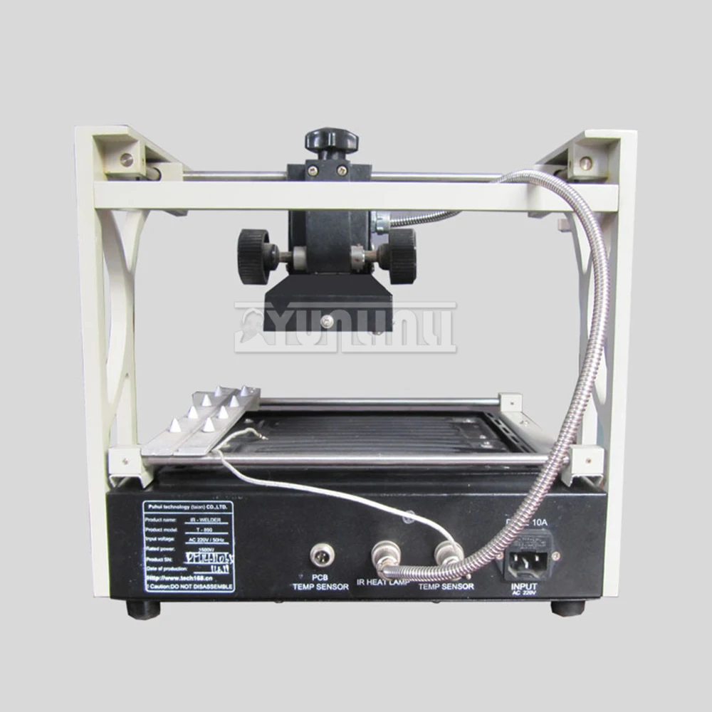 

Интеллектуальная инфракрасная паяльная станция T-890 Irda Bga Reflow Station Двойной цифровой сварочный аппарат Паяльная станция Smt Smd Паяльная станция