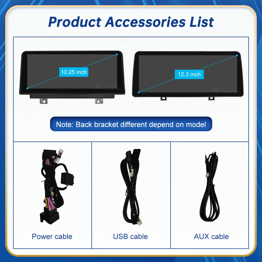 10.25 Inch Touch Linux Display Multimedia Speler Voor BMW Auto X5 X6 E70 E71 2007-2013 CCC CIC GPS Carplay