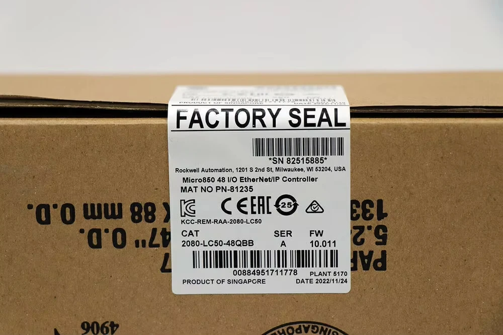 2080-LC50-48QBB Micro850 EtherNet/IP Совершенно новый ПЛК 2022