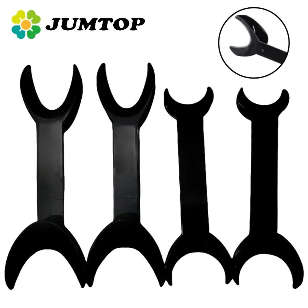 

4-Piece Dental Orthodontic Mouth Opener Set - T-Shaped Cheek and Lip Retractor for Intraoral Procedures and Dental Materials