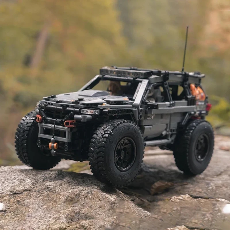 1242PCS MOC Adventure EXP SUV Offroader DIY Pädagogische Bausteine Spielzeug für Kinder Weihnachten Geburtstag Geschenk
