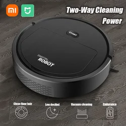 Xiaomi 5-in-1 Robot da pavimento automatico domestico portatile Mini aspirapolvere intelligente Spazzatrice a umido e a secco ricaricabile tramite USB