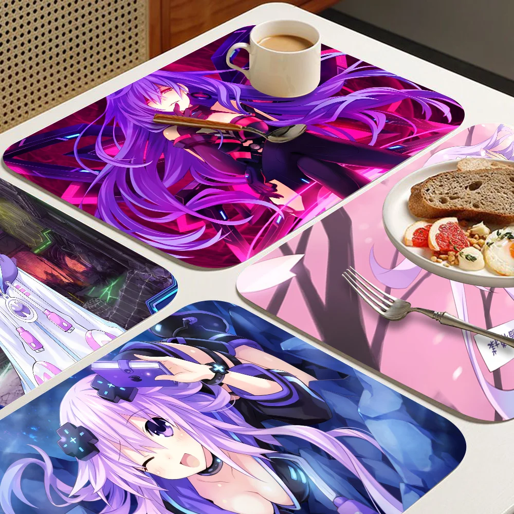 Official Neptunia Kitchen Tableware Dish Drying Mats Desk Drain Pad Heat Resistant Counter Top Mat Non-slip Draining Placemat