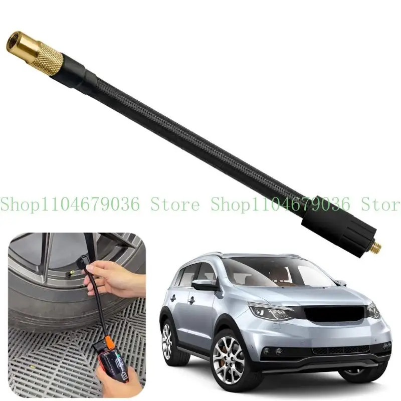 652F Nylon Rubber Hose Connector Adapters Fitting for Easy Tire Filling on Multiple R