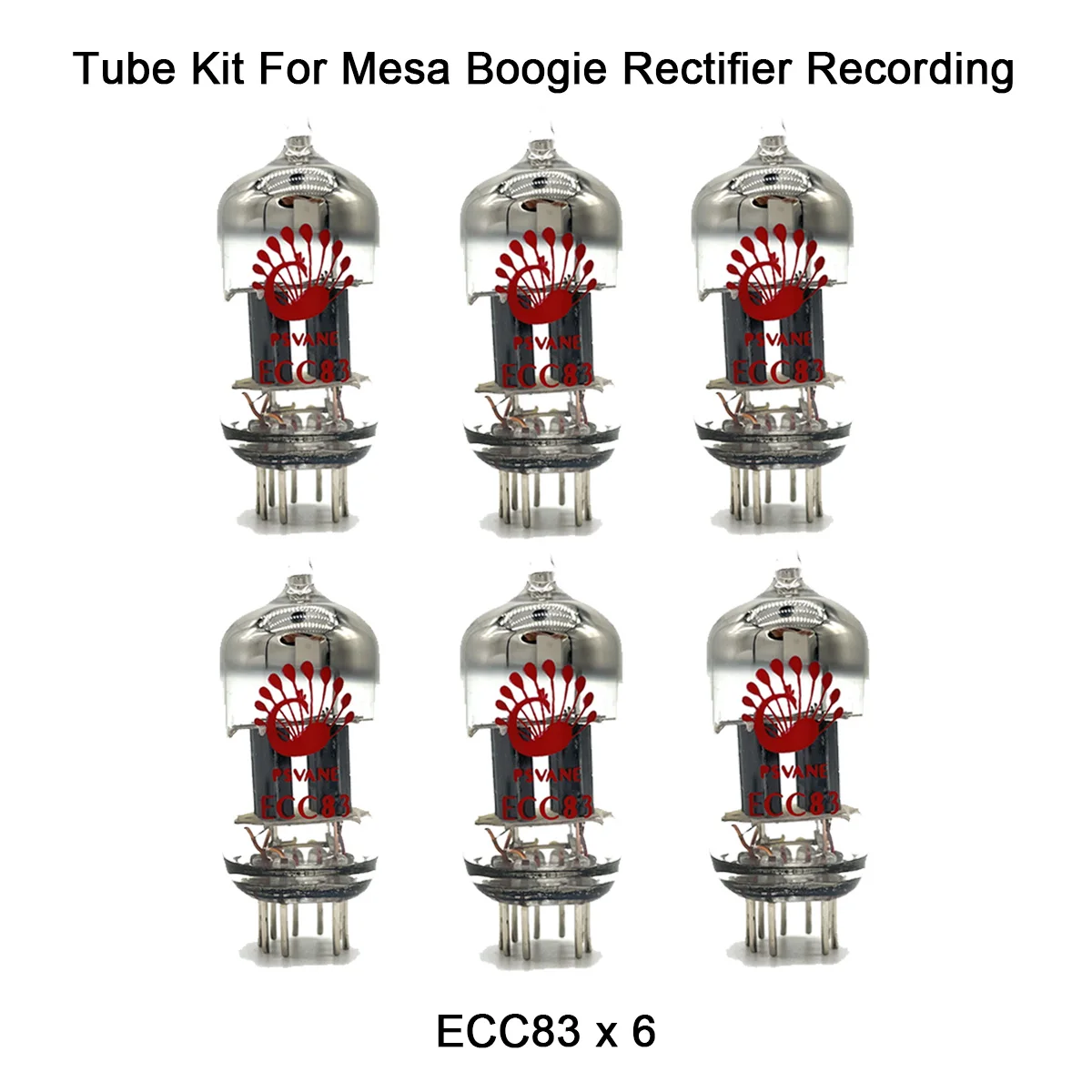 

Valve Tube Kit For Mesa Boogie Rectifier Recording Preamp PSVANE 6PCS ECC83 Power Amplifier Vacuum Electronic Tube Guitar AMP