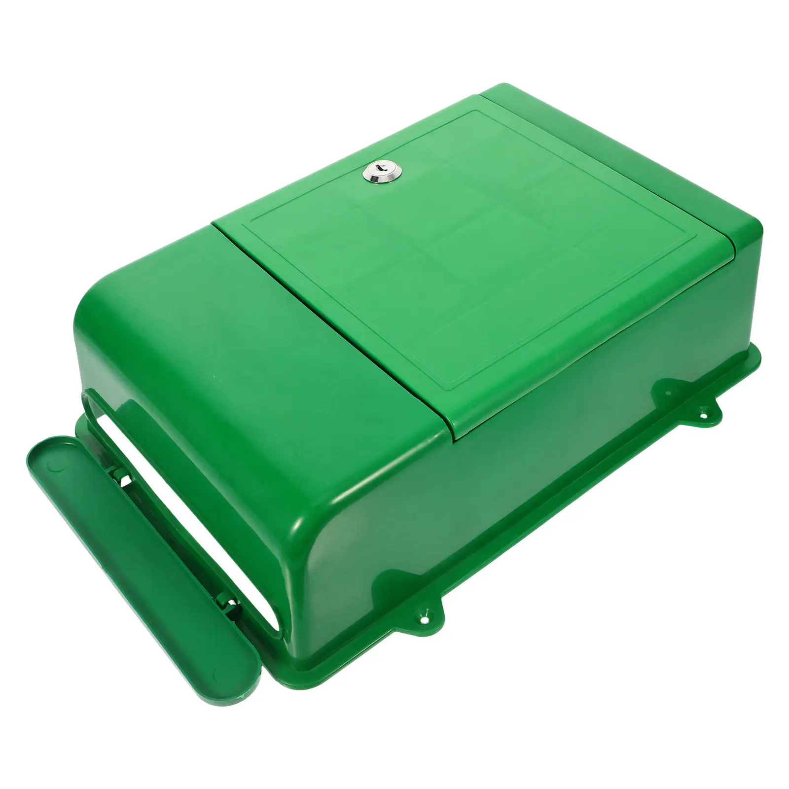 Large Wall Mount Mailbox Green Weatherproof Lockable Outdoor Office Suggestion Complaint Box Key Drop Box for Home Business