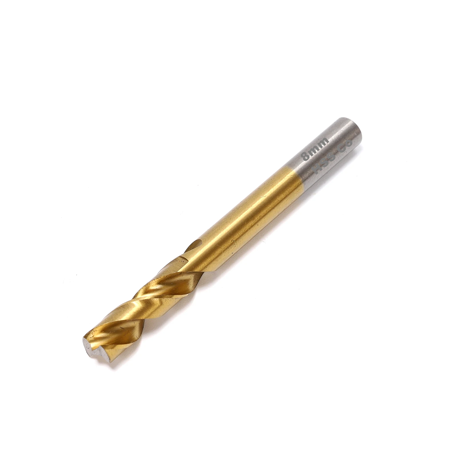 2Pcs/Lot Spot Weld Drill Bit (6mm+8mm) Titanium Coated High Speed Steel Cobalt HSS-Co for Car Welding Points, Auto Panel Repair