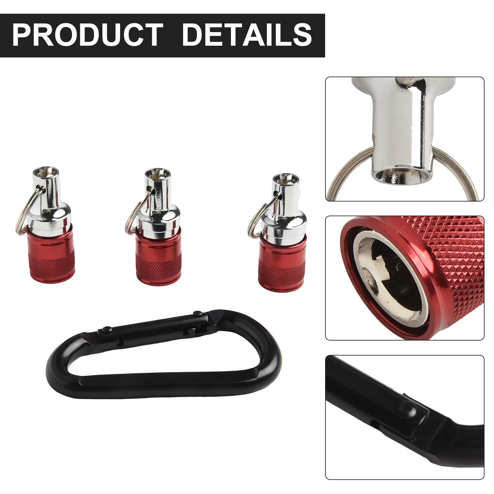 

Metal Drill Bit Holder Tool Part Non-Slip Bit Holder 43*17mm 1.69*0.67in Drill Bit Holder Suitable For Screwdriver Bits