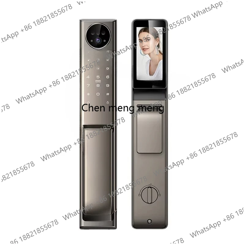 Full-function Intelligent Lock Featuring Vein Recognition,3D Face Recognition and Fingerprint Security Door Lock