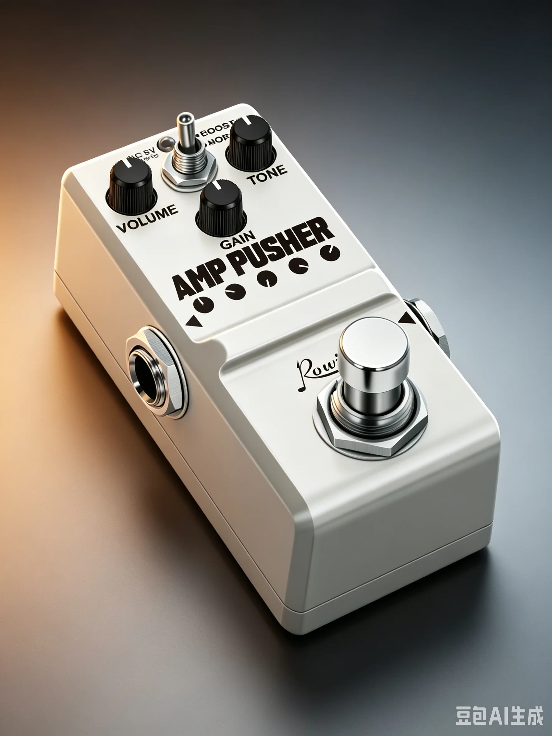 ROWIN LN-323 AMP PUSHER Mini Warm Tube Overdrive Pedal, 2 Modes True Bypass Guitar Effects