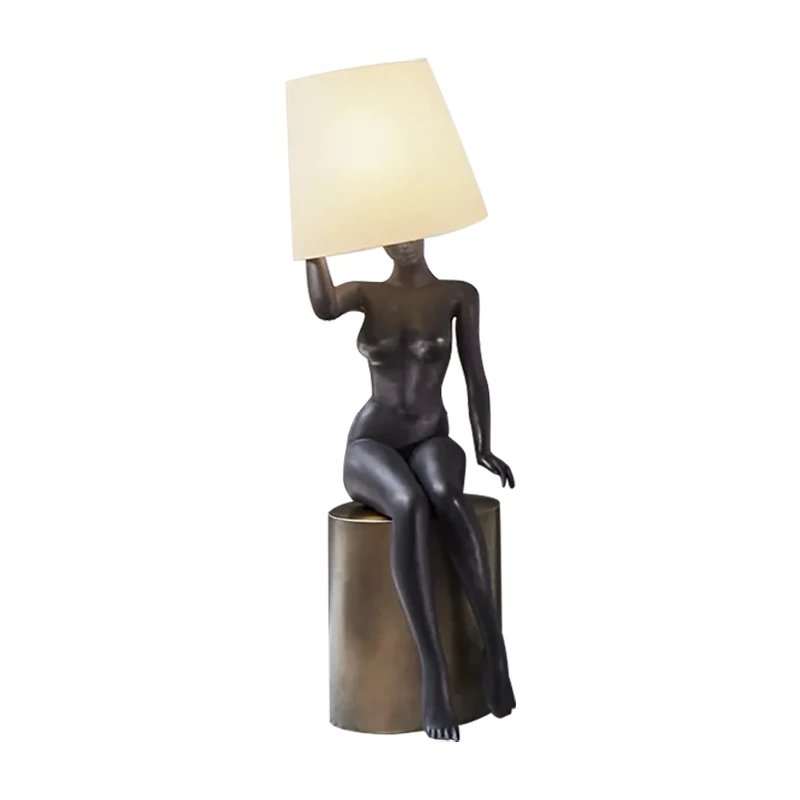 

Xl Art Floor Lamp Villa High-Grade Light Luxury Humanoid Sculpture Decoration Ornaments