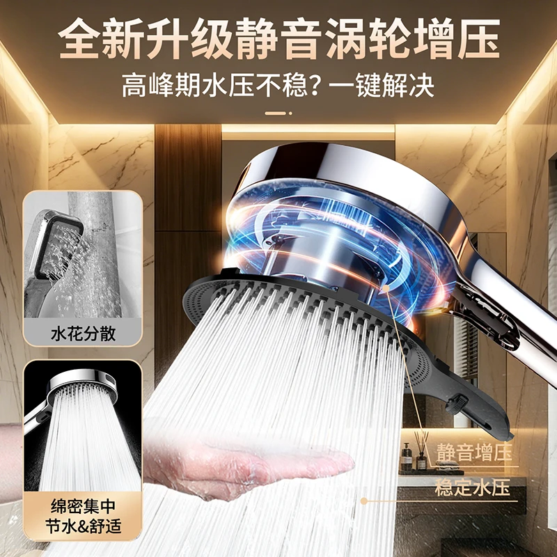 Vierstufiger Hochdruck-Duschko – Home Bathroom Taps Bewertung und Preis