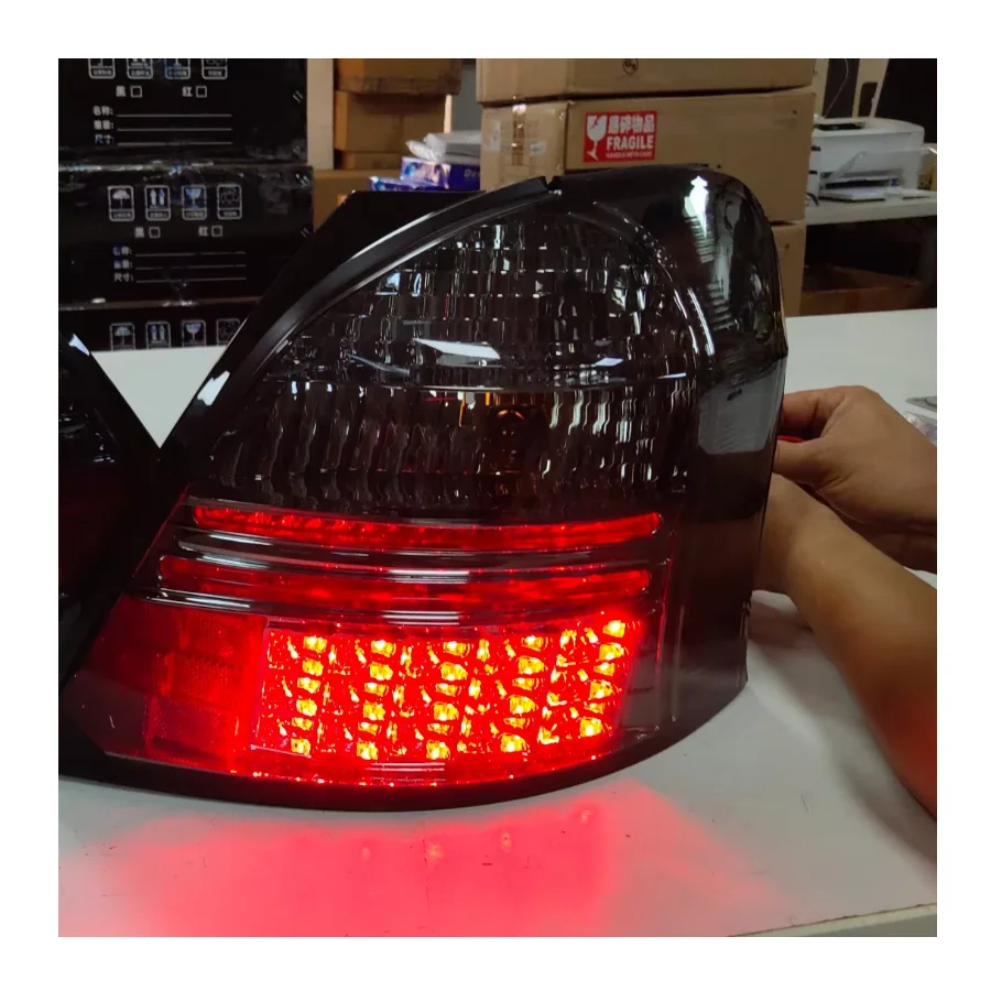 

06-11 Yaris LED Tail Light All Black V2 for TOYOTA